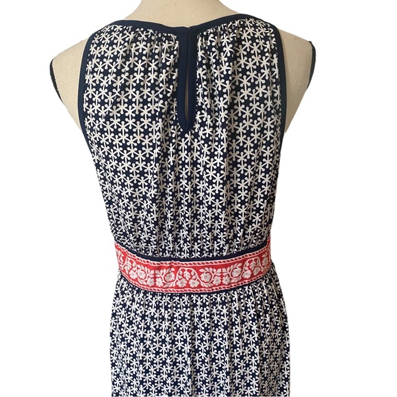 Max Studio Womens Maxi Dress (L) Black/White Red - Picture 4 of 7